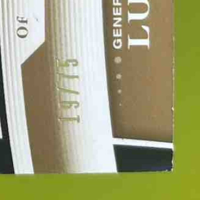 2005 Upper Deck Trilogy Andruw Jones Generations Present Lumber Gold /75 Braves