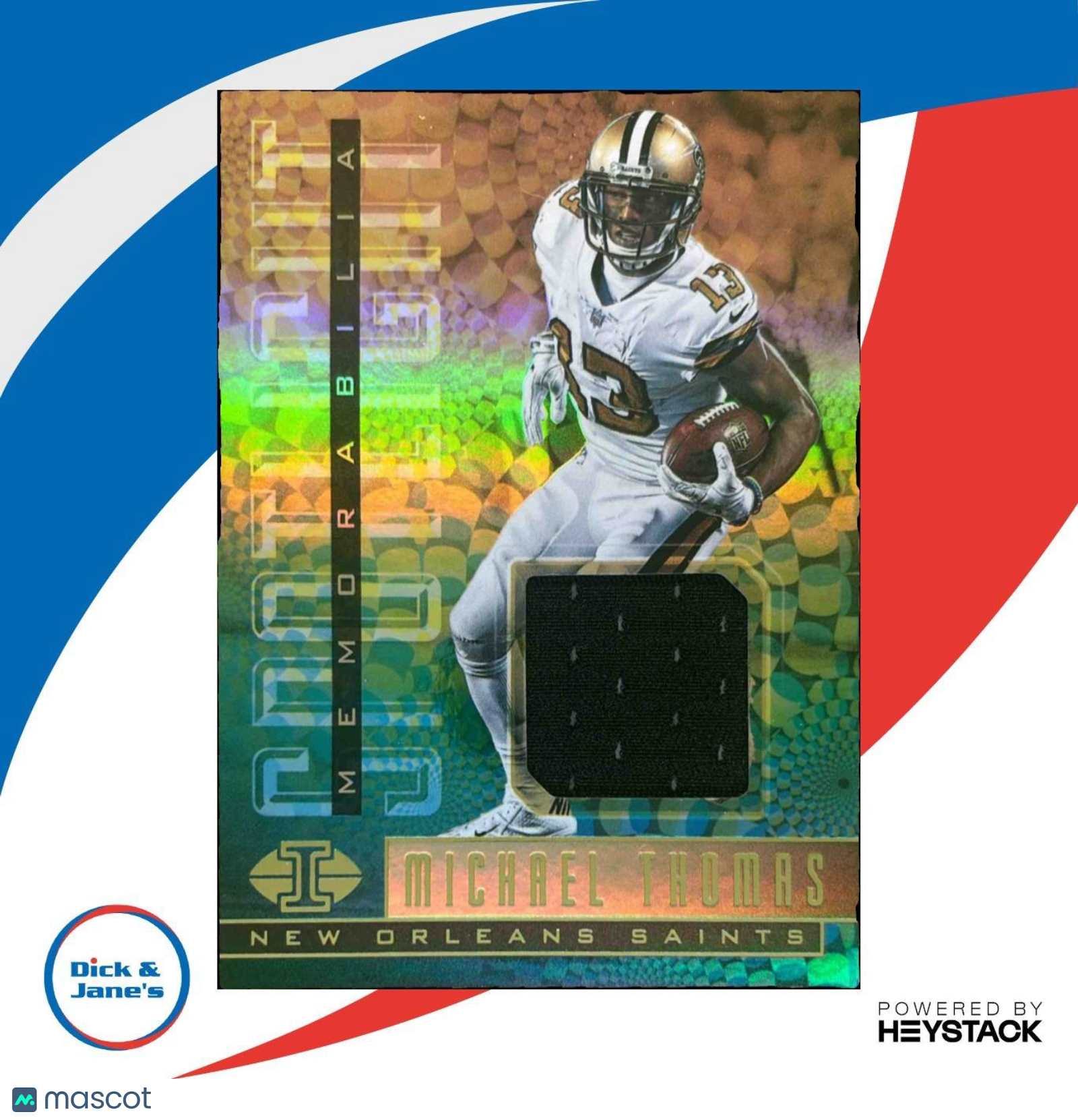 2017 Panini Illusions Michael Thomas Spotlight Memorabilia RC New Orleans Saints