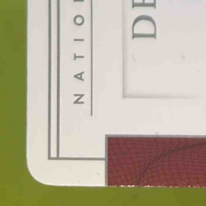 2017 National Treasures Collegiate Dede Westbrook Patch Auto Plate 1/1 RC