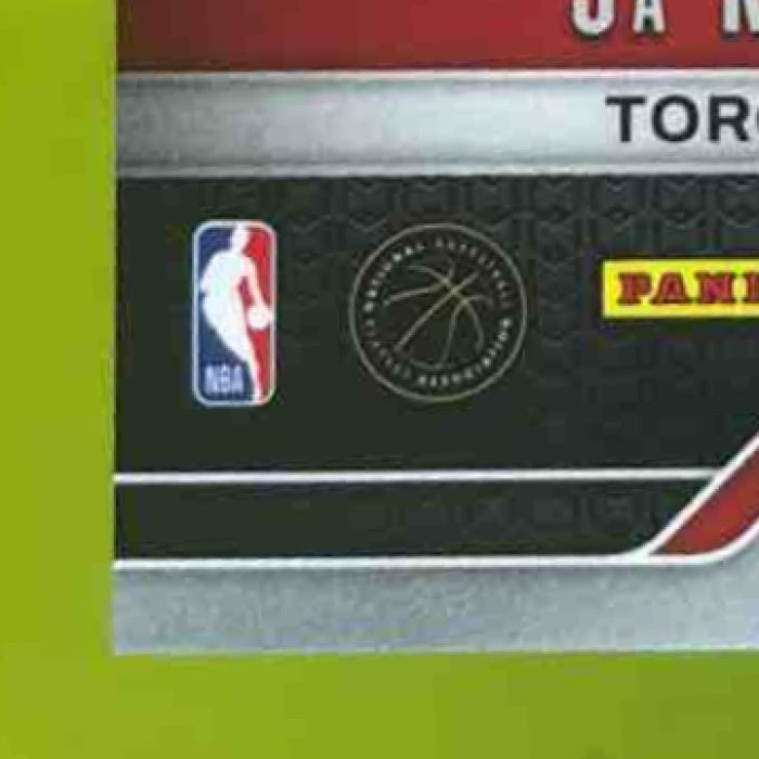 2024-25 Panini Prizm Ja'Kobe Walter Rookie Signatures Blue /49 Auto RC Raptors