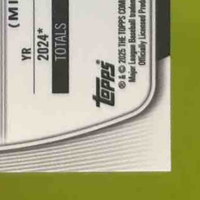 2025 Bowman Chrome Trevor Harrison Auto Mini Diamonds /100 1st Prospect Rays