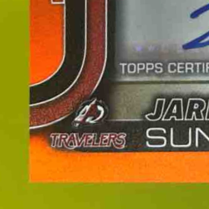 2025 Topps Pro Debut Jared Sundstrom Auto Orange Foil 17/25 #PD-131 Travelers