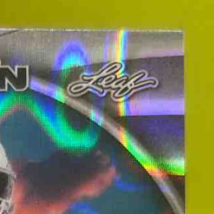 2025 Leaf Football Nation Kyron Drones A New Dawn Auto Prismatic Silver /15