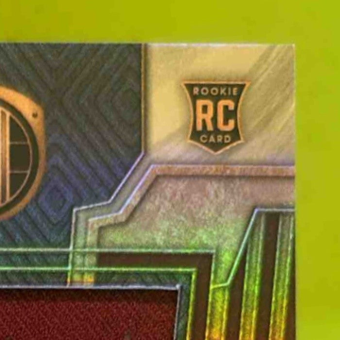 2024 Panini Gold Standard Luke McCaffrey Patch Auto /149 #264 MEM RC Commanders