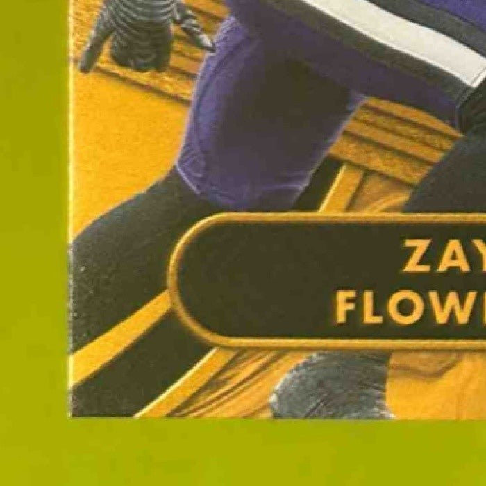 2024 Panini Gold Standard Zay Flowers Gold Gear /299 MEM Baltimore Ravens