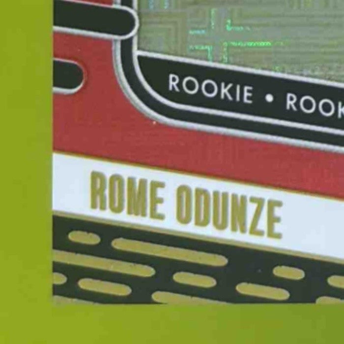 2024 Panini Absolute Rome Odunze Rookies Red Squares /499 #109 RC Chicago Bears