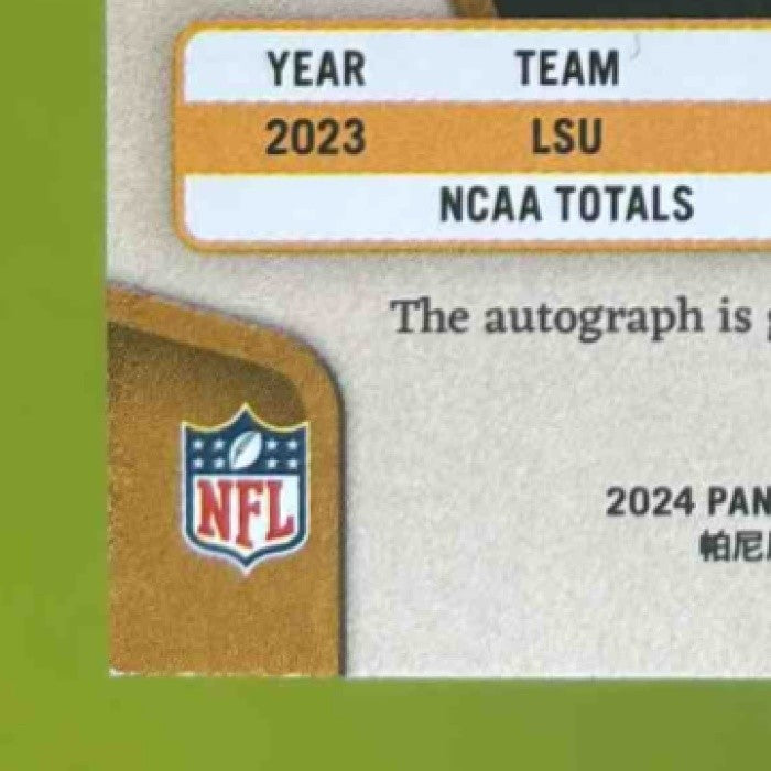 2024 Panini Gold Standard Brian Thomas Jr Auto /199 #120 RC Jacksonville Jaguars