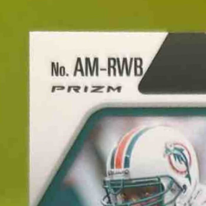2024 Panini Mosaic Richmond Webb Auto Red Prizm /199 #AM-RWB Miami Dolphins