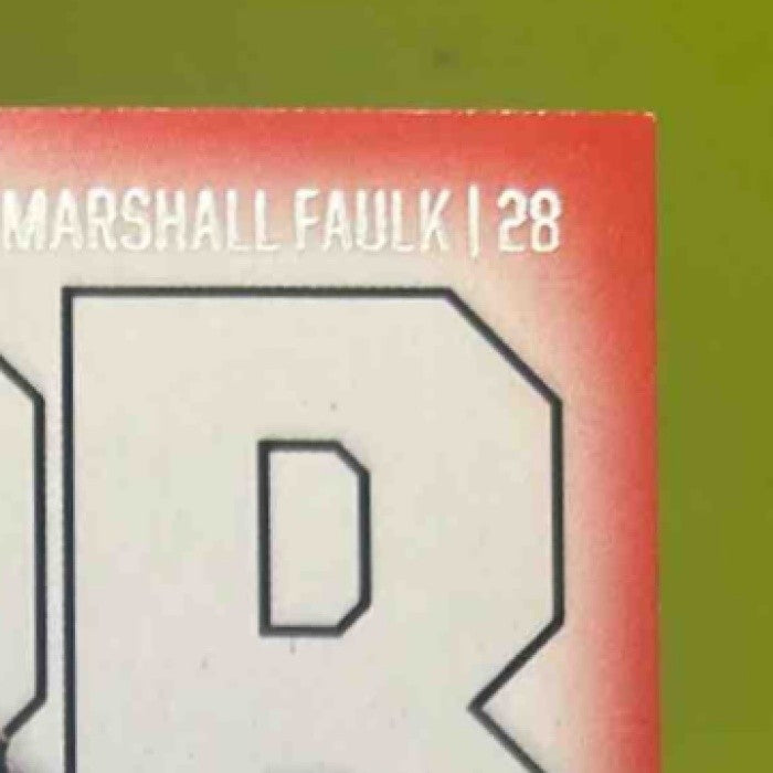 2024 Topps Signature Class Marshall Faulk Veteran Auto Red 8/25 St. Louis Rams