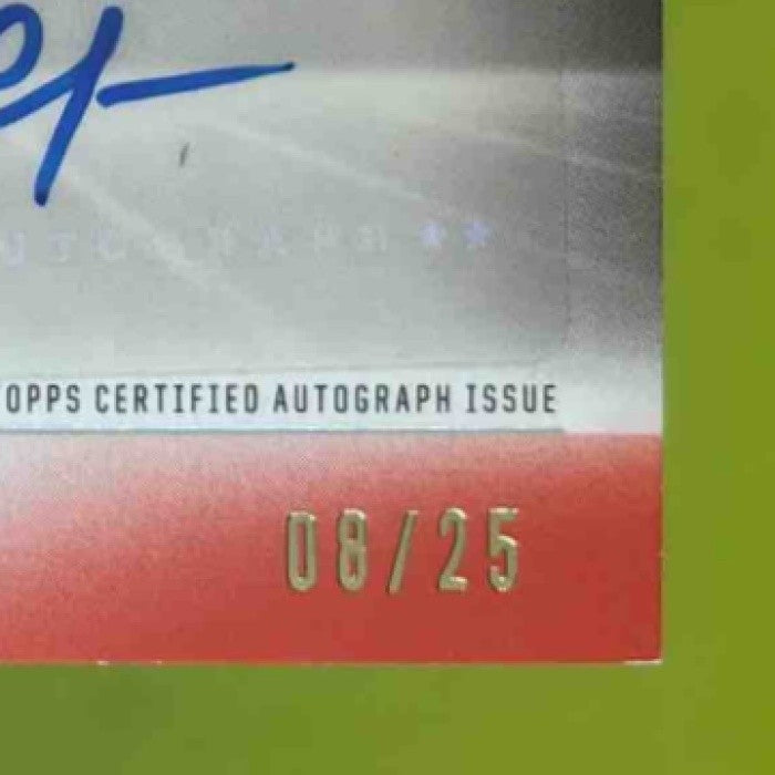 2024 Topps Signature Class Marshall Faulk Veteran Auto Red 8/25 St. Louis Rams