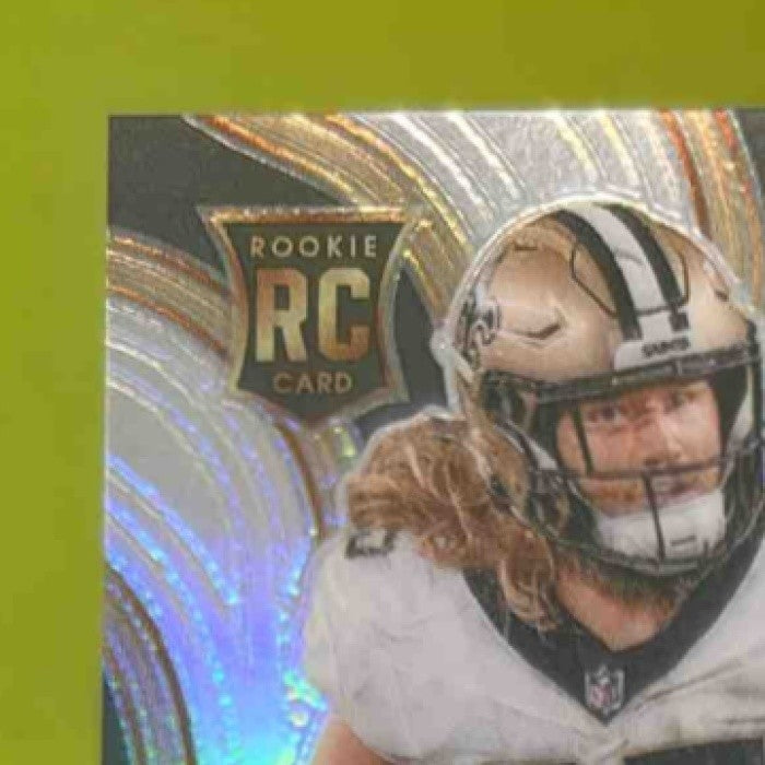 2024 Panini Select Dallin Holker Patch Auto /199 MEM RC Auto New Orleans Saints