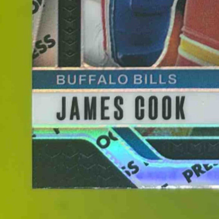 2024 Panini Prizm James Cook Press Proof SP #29 Buffalo Bills