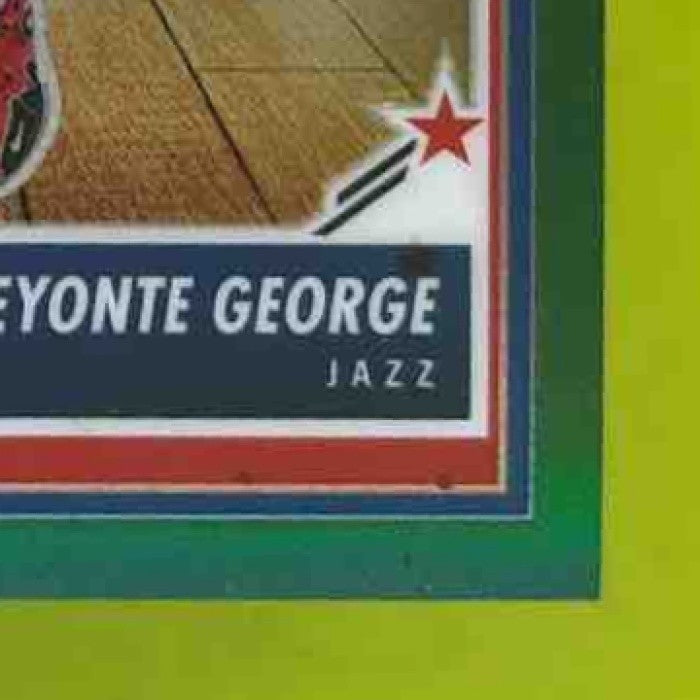 2023-24 Panini Hoops Keyonte George Rising Stars Green /75 #283 RC Utah Jazz