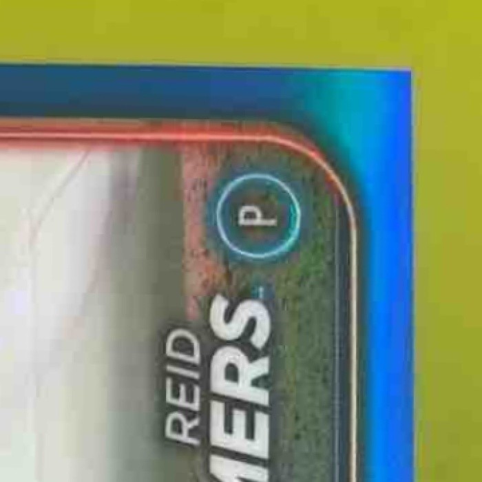 2024 Topps Chrome Update Reid Detmers Auto Blue /150 #AC-RD Los Angeles Angels