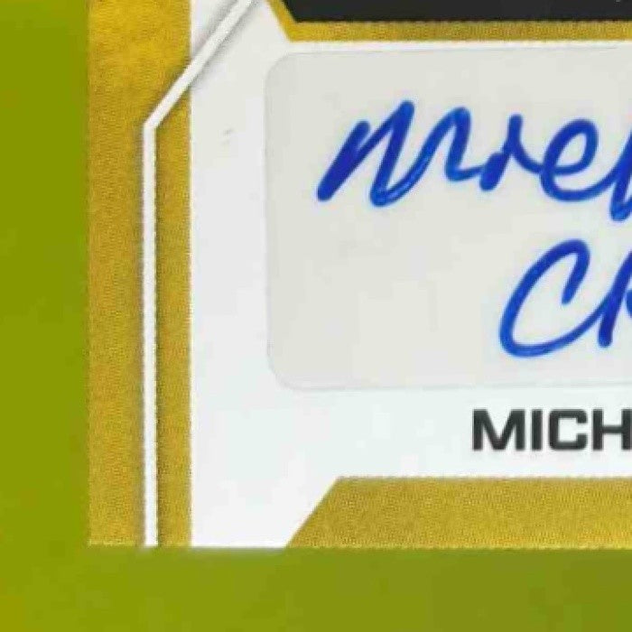 2022 Leaf Draft Micheal Clemons Auto Gold #BA-MC1 Texas A&M Aggies