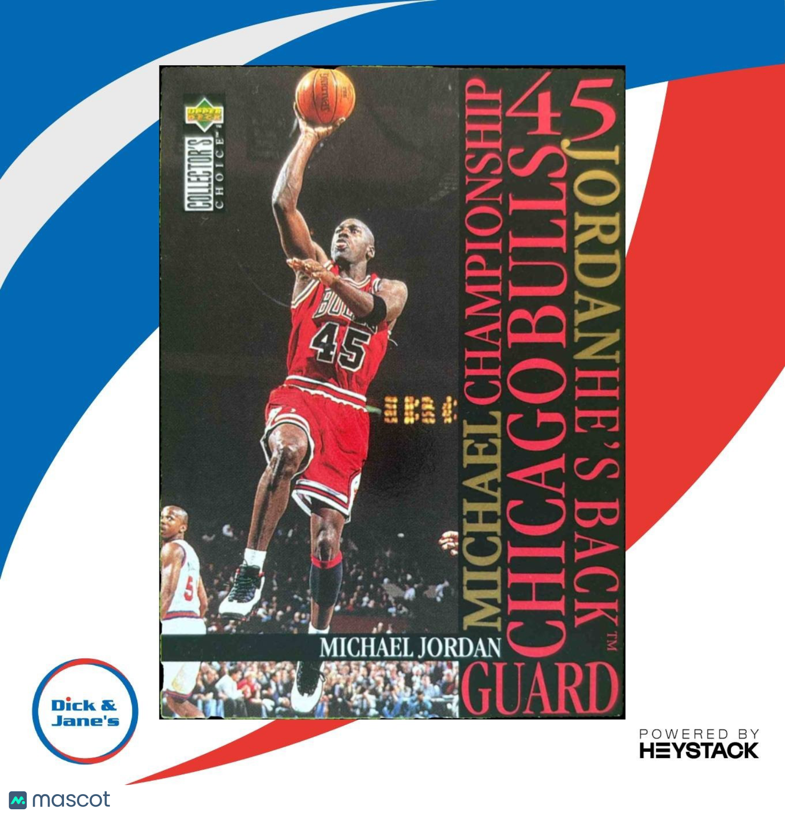 1995-96 Upper Deck Collector's Choice Michael Jordan He's Back #M3 Chicago Bulls