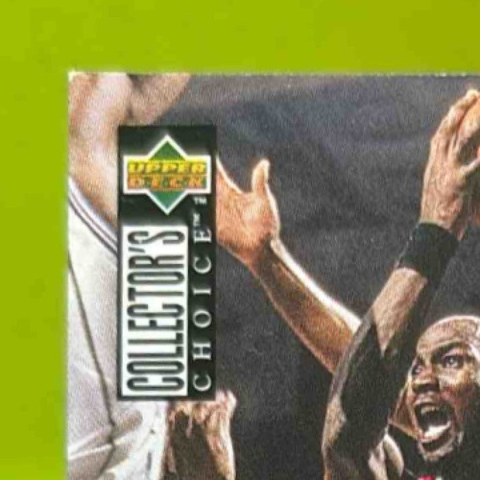 1995-96 Upper Deck Collector's Choice Michael Jordan He's Back #M4 Chicago Bulls