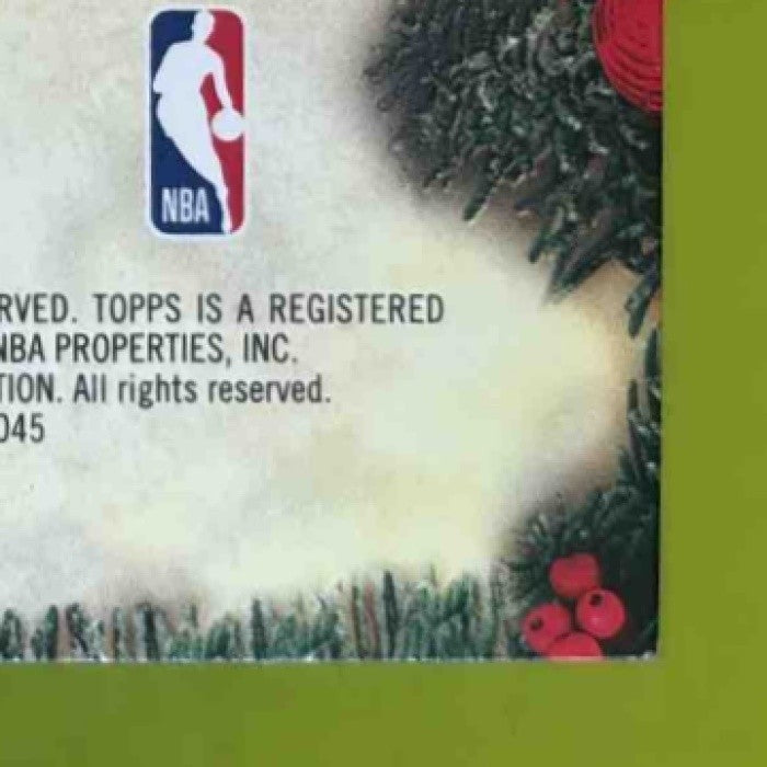 2025-26 Topps Holiday Collin Murray-Boyles Relics Glitter /99 MEM RC Raptors