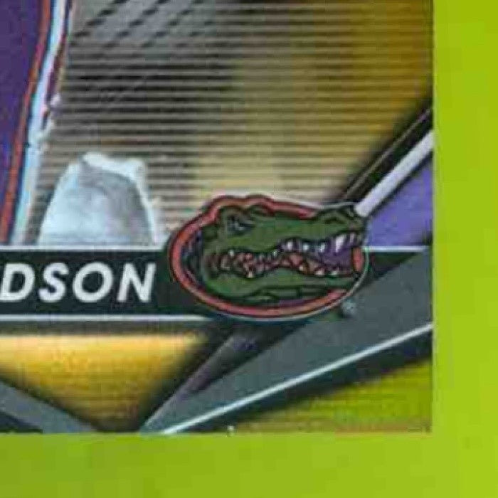 2022 Bowman's Best University Anthony Richardson Gold /50 #91 RC Florida Gators