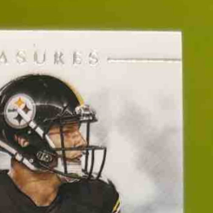 2018 National Treasures Mason Rudolph Rookie NFL Gear Patch Auto /49 RC Steelers