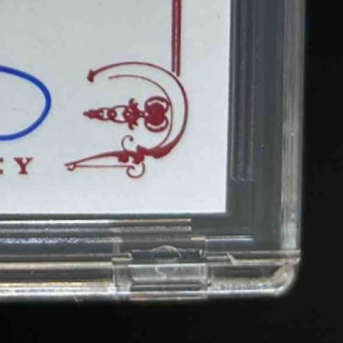 2014 Panini Hall of Fame 75th Dennis Eckersley Signatures Red/50 Auto Boston Sox