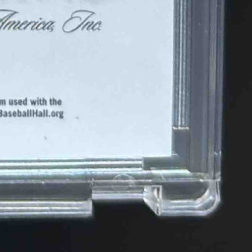 2014 Panini Hall of Fame 75th Dennis Eckersley Signatures Blue /25 Auto Red Sox