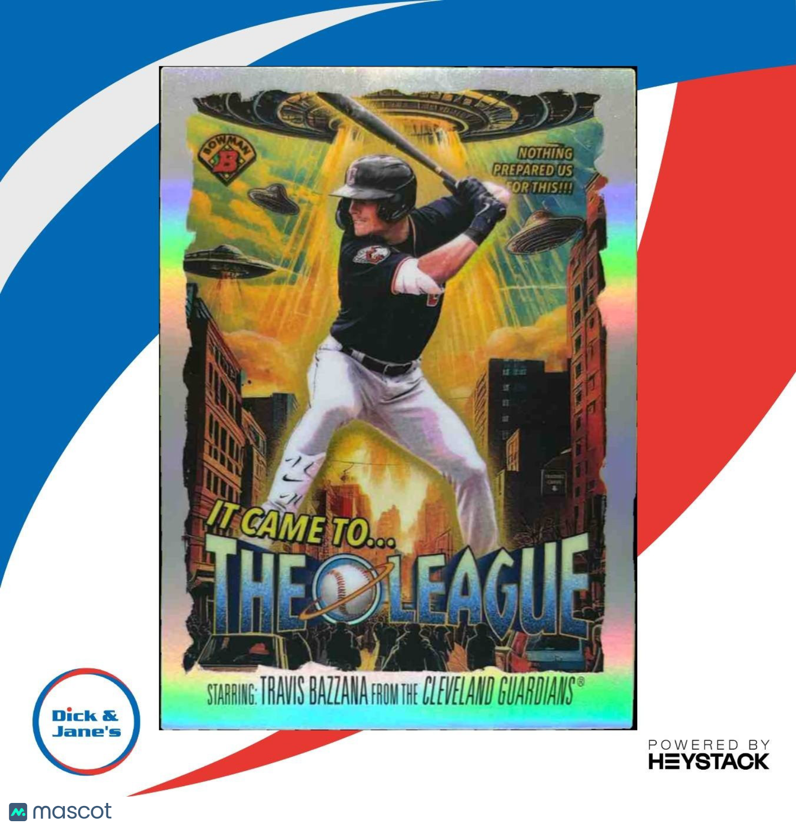2025 Bowman Chrome Travis Bazzana It Came to the League Cleveland Guardians
