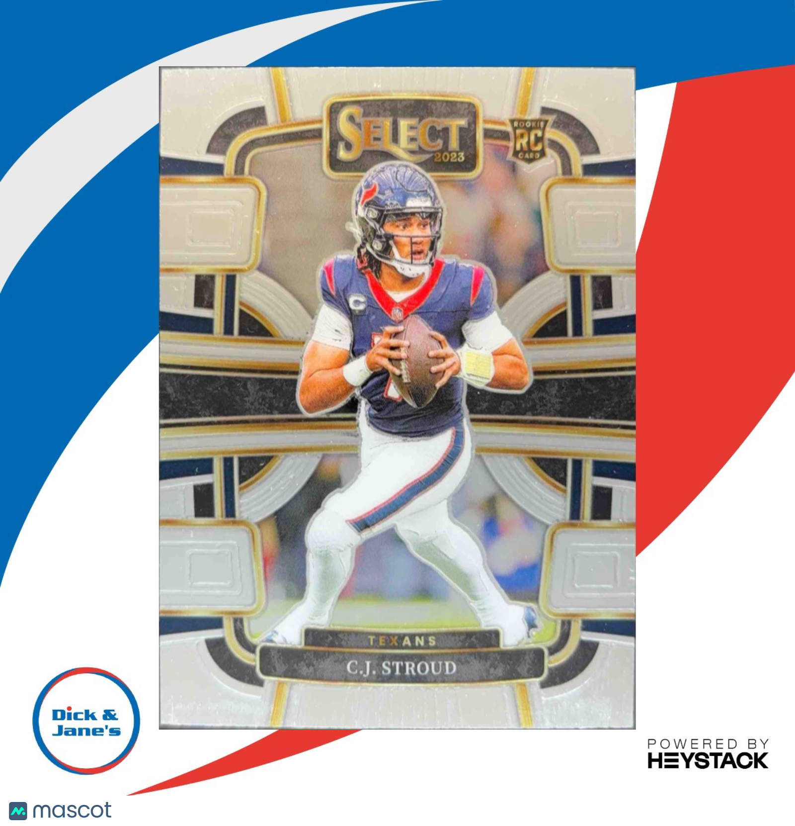 2023 Panini Select C.J. Stroud #41 RC Concourse Houston Texans