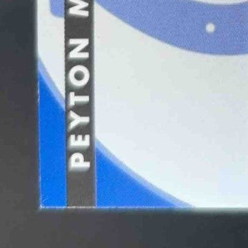 1998 Fleer Tradition Peyton Manning #235 RC Indianapolis Colts