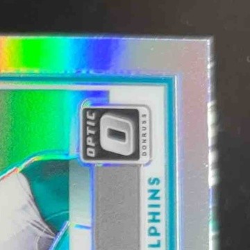 2020 Panini Donruss Optic Tua Tagovailoa Silver Holo Prizm 152 RC Miami Dolphins