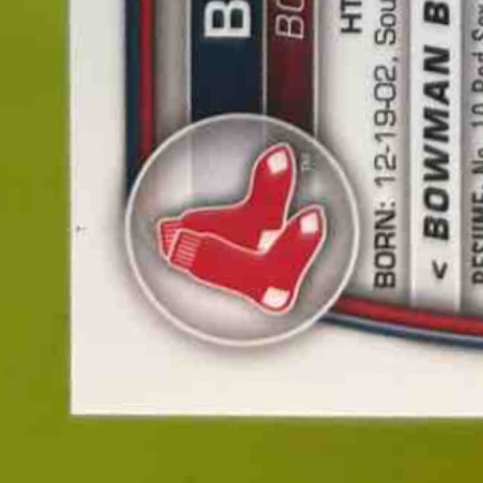 2023 Bowman Blaze Jordan Chrome Prospects Ray Wave Blue /150 Boston Red Sox