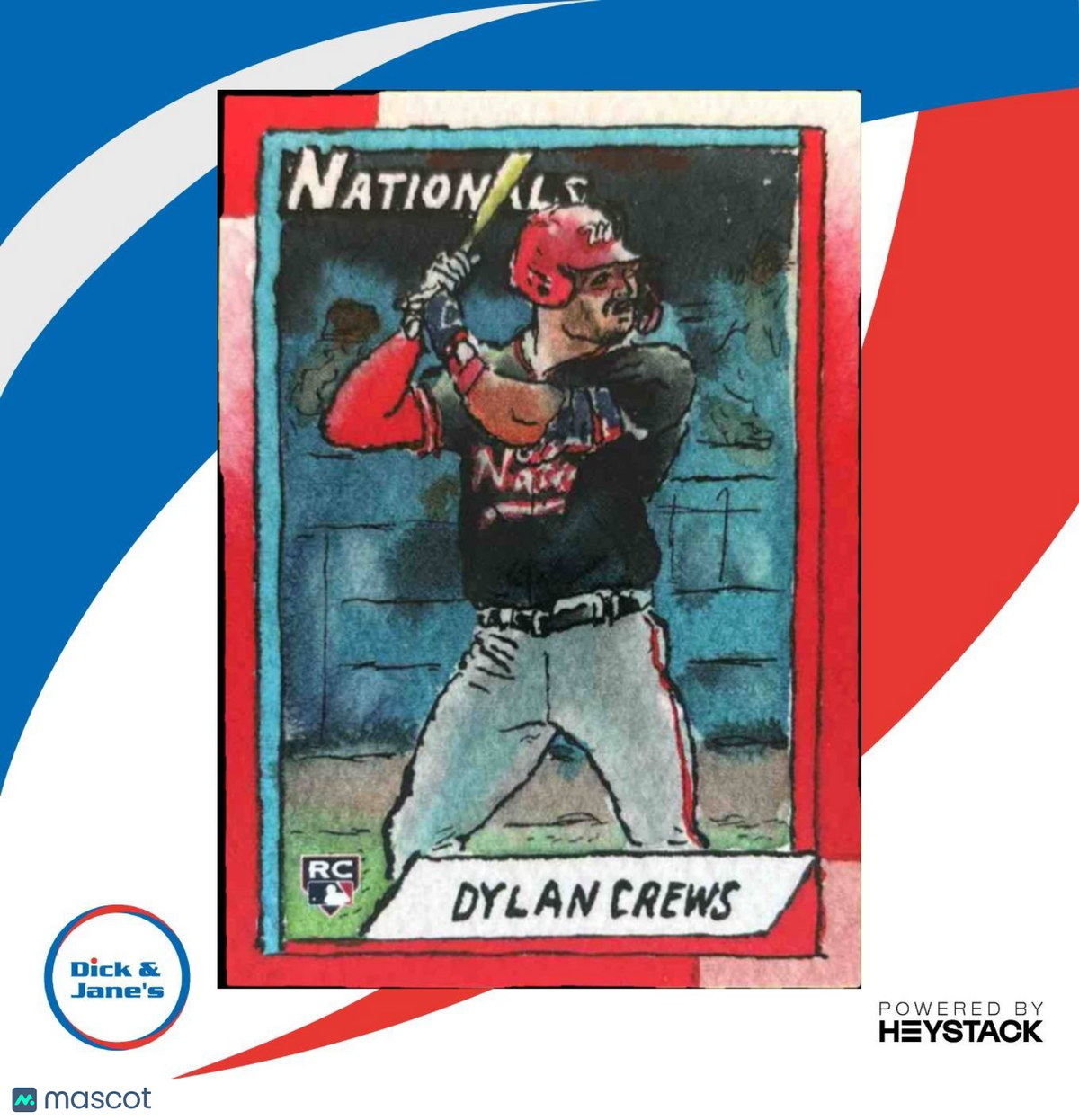 2025 Topps Shoebox Treasures Dylan Crews First Light 1990 Redux RC Nationals