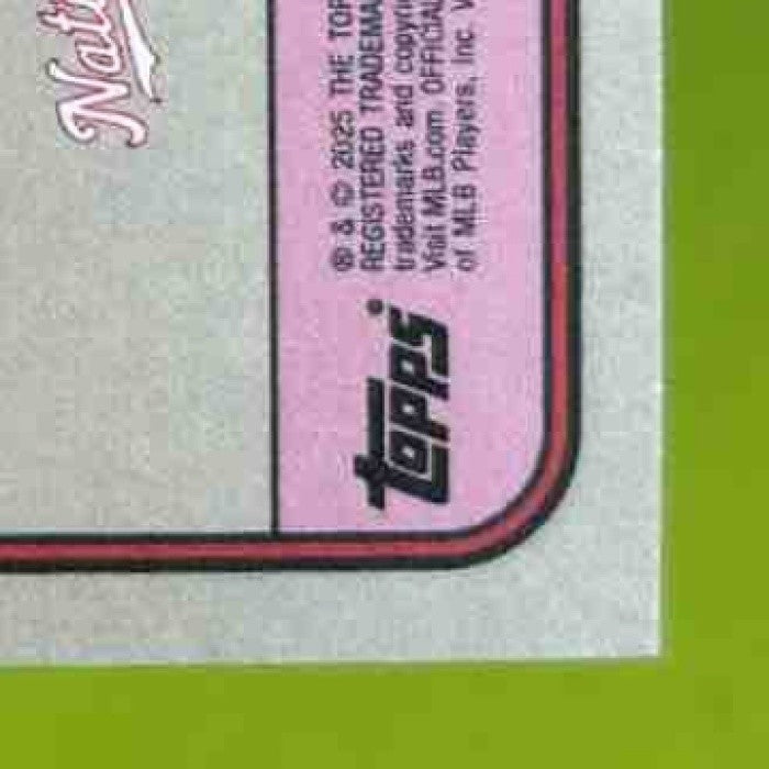 2025 Topps Shoebox Treasures Dylan Crews First Light 1990 Redux RC Nationals