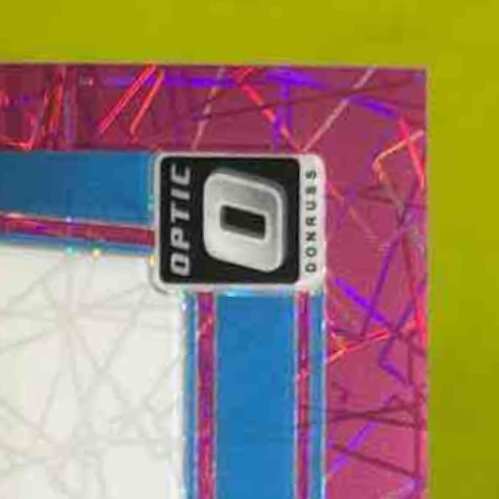 2021 Donruss Optic Lewin Diaz Pink Velocity Auto /75 RC Miami Marlins