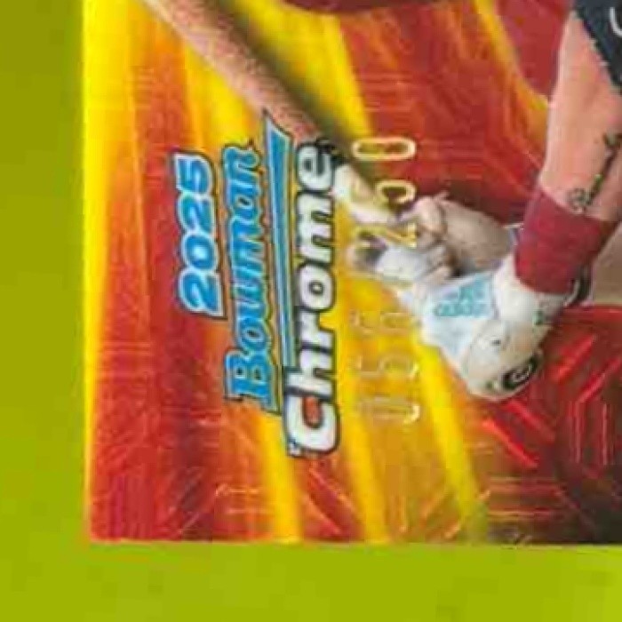2025 Bowman Chrome Mega Box Dylan Crews Meteoric Rise Purple /250 RC Nationals