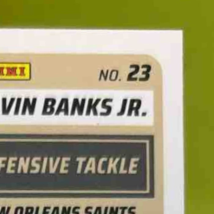 2025 Panini Score Kelvin Banks Jr. Rookies Signatures #23 Auto Saints