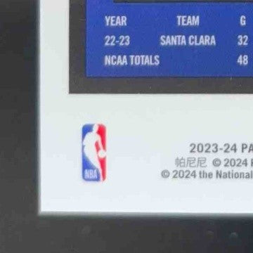 2023-24 Hoops Premium Stock Brandin Podziemski Rising Stars Blue Ice Prizm/99 RC