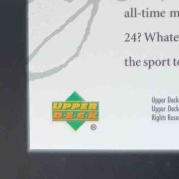 2001 Upper Deck Tiger Woods Gallery #GG4 Rookie Insert DJ1