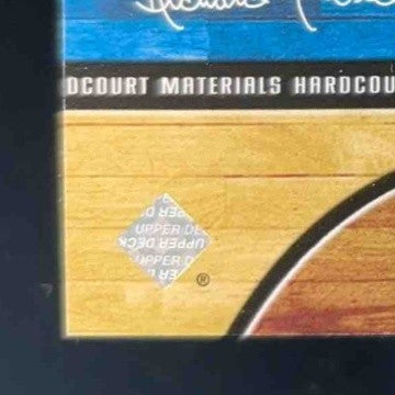 2006-07 Upper Deck Hardcourt Kevin Garnett Materials BLUE Minnesota Timberwolves