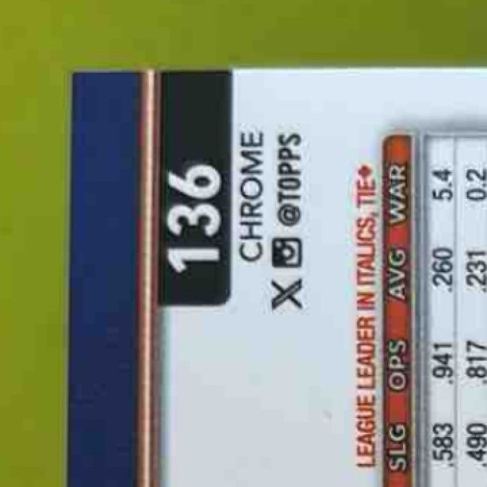 2025 Topps Chrome Pete Alonso Aqua /199 #136 New York Mets