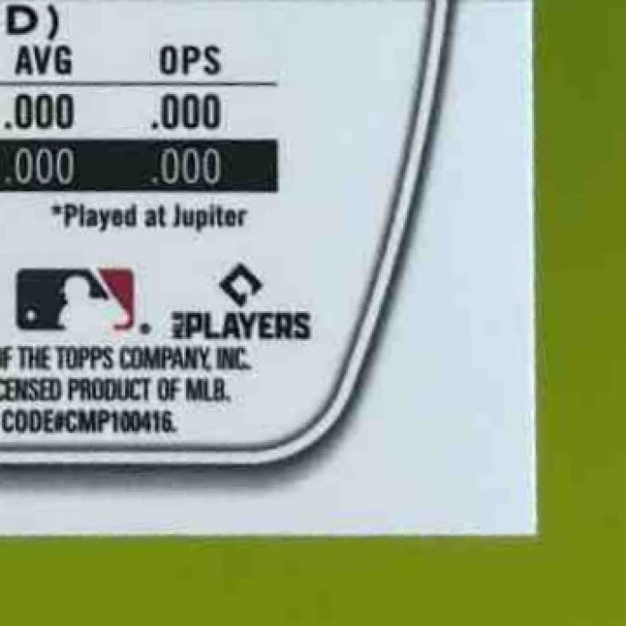 2025 Bowman PJ Morlando Chrome Yellow X-Fractor /75 1st Prospect Miami Marlins