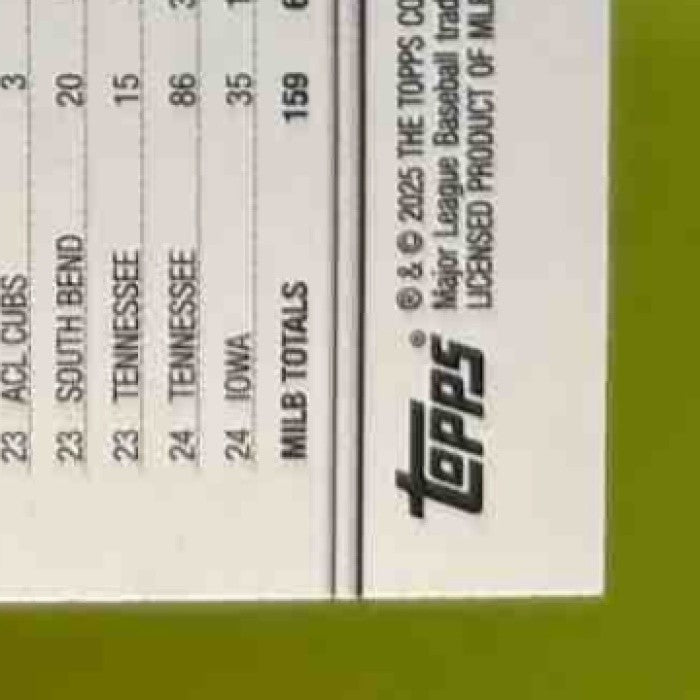 2025 Topps All-Star Game Mega Box Matt Shaw Blue /150 #57 RC Chicago Cubs