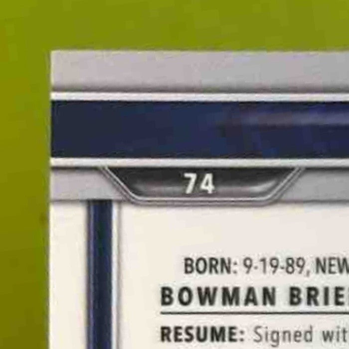 2022 Bowman Chrome Sapphire George Springer Orange 23/75 #74 Toronto Blue Jays