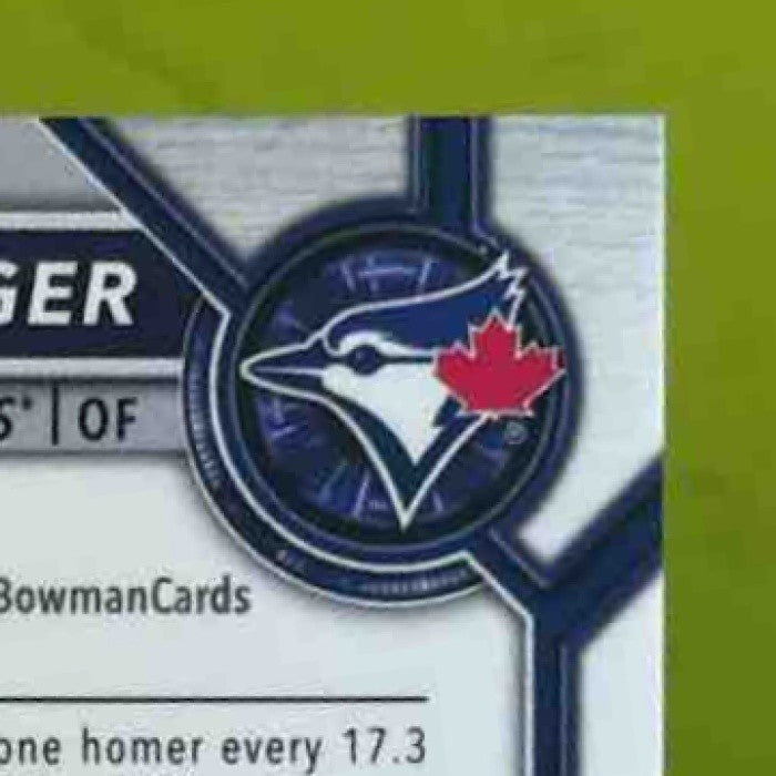 2022 Bowman Chrome Sapphire George Springer Orange 23/75 #74 Toronto Blue Jays