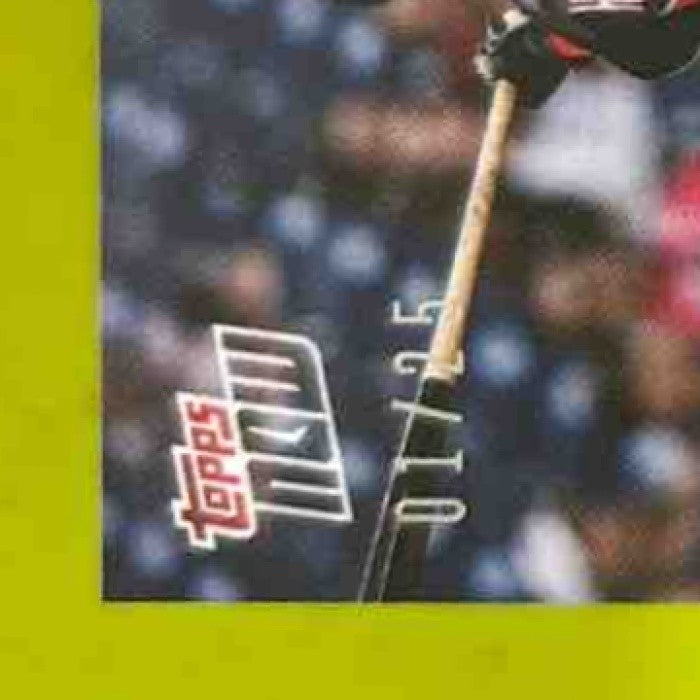 2025 Topps Now Brady House Orange Foil /25 #308 Washington Nationals