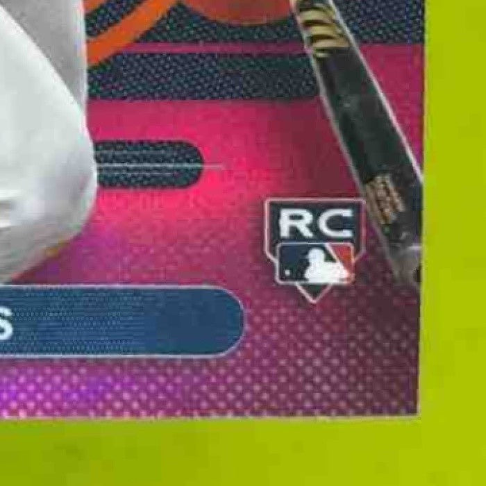 2025 Topps Finest Dylan Crews Magenta /300 #125 RC Washington Nationals