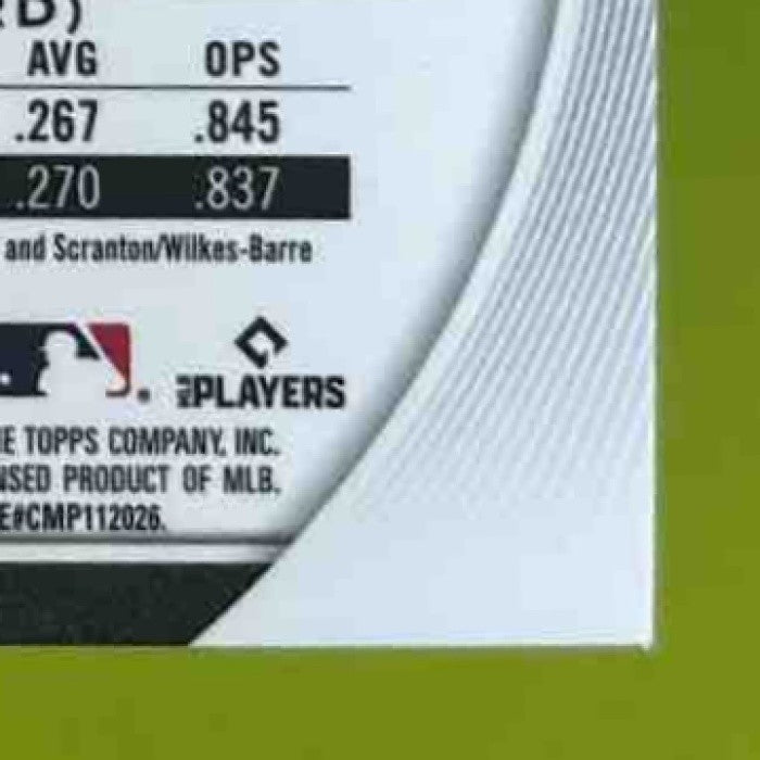 2025 Bowman Chrome Agustin Ramirez Green Refractor 77/99 #91 RC Miami Marlins