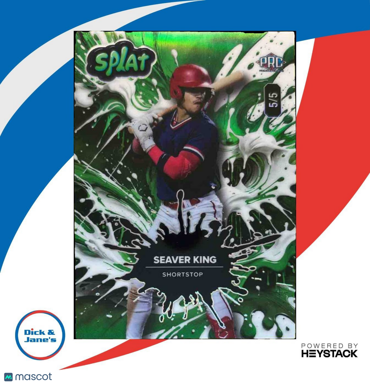 2024 Wild Card Alumination Splat Seaver King Green /5