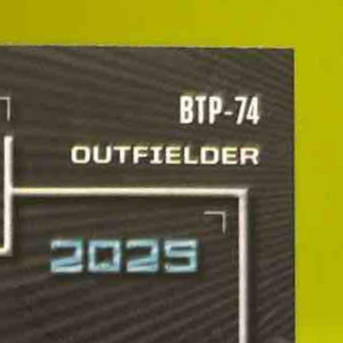 2025 Bowman PJ Morlando Scouts' Top 100 Chrome Green /99 #BTP-74 Miami Marlins