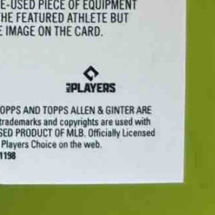 2025 Topps Allen & Ginter Willson Contreras Relics #AGR-WC St. Louis Cardinals
